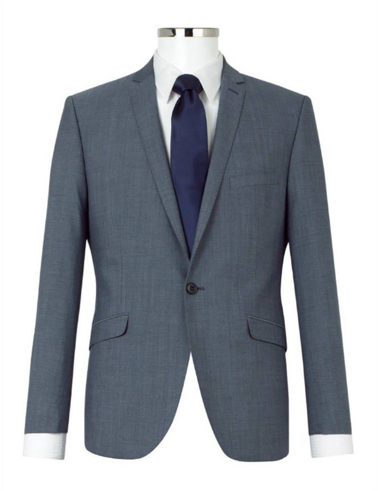 Luxury fit 2 pc Azure suit – Luxury Plus Suits